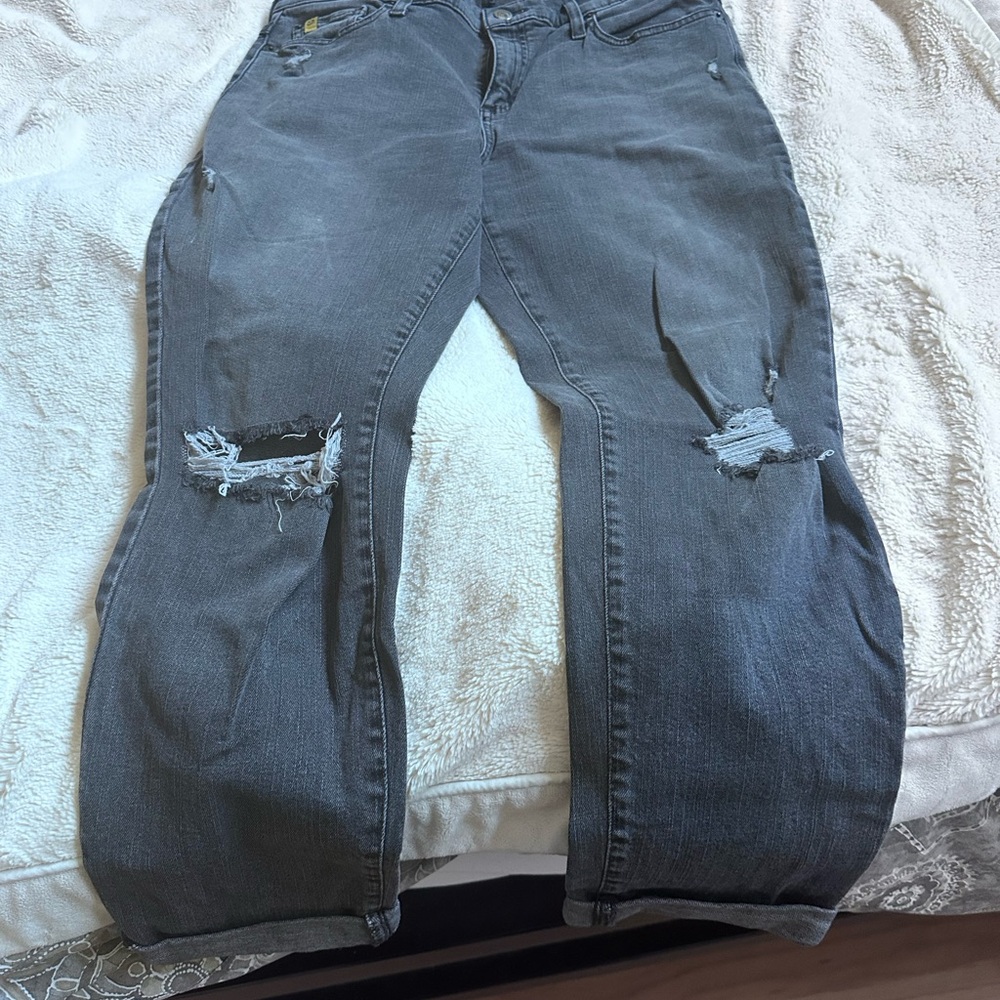 Second Yoga Jeans in Blue Denim